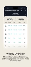 Job Hour Sheet – Time Tracker thumbnail 1